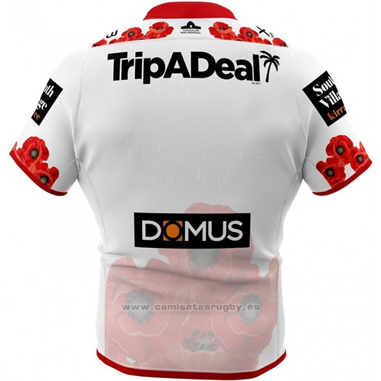 WH Camiseta St George Illawarra Dragons Rugby 2019 Conmemorative